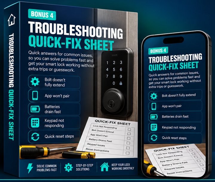 BONUS 4: Troubleshooting Quick-Fix Sheet